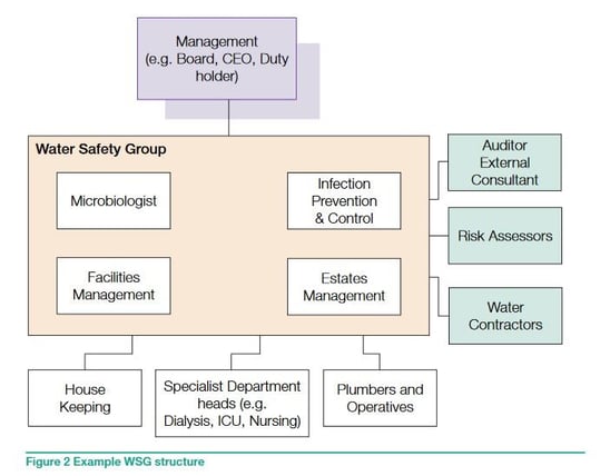 chart of an example of WSG structure