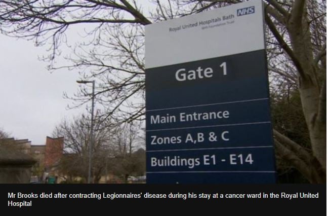 Legionella Risk: HSE Inspector finds failings in hospital