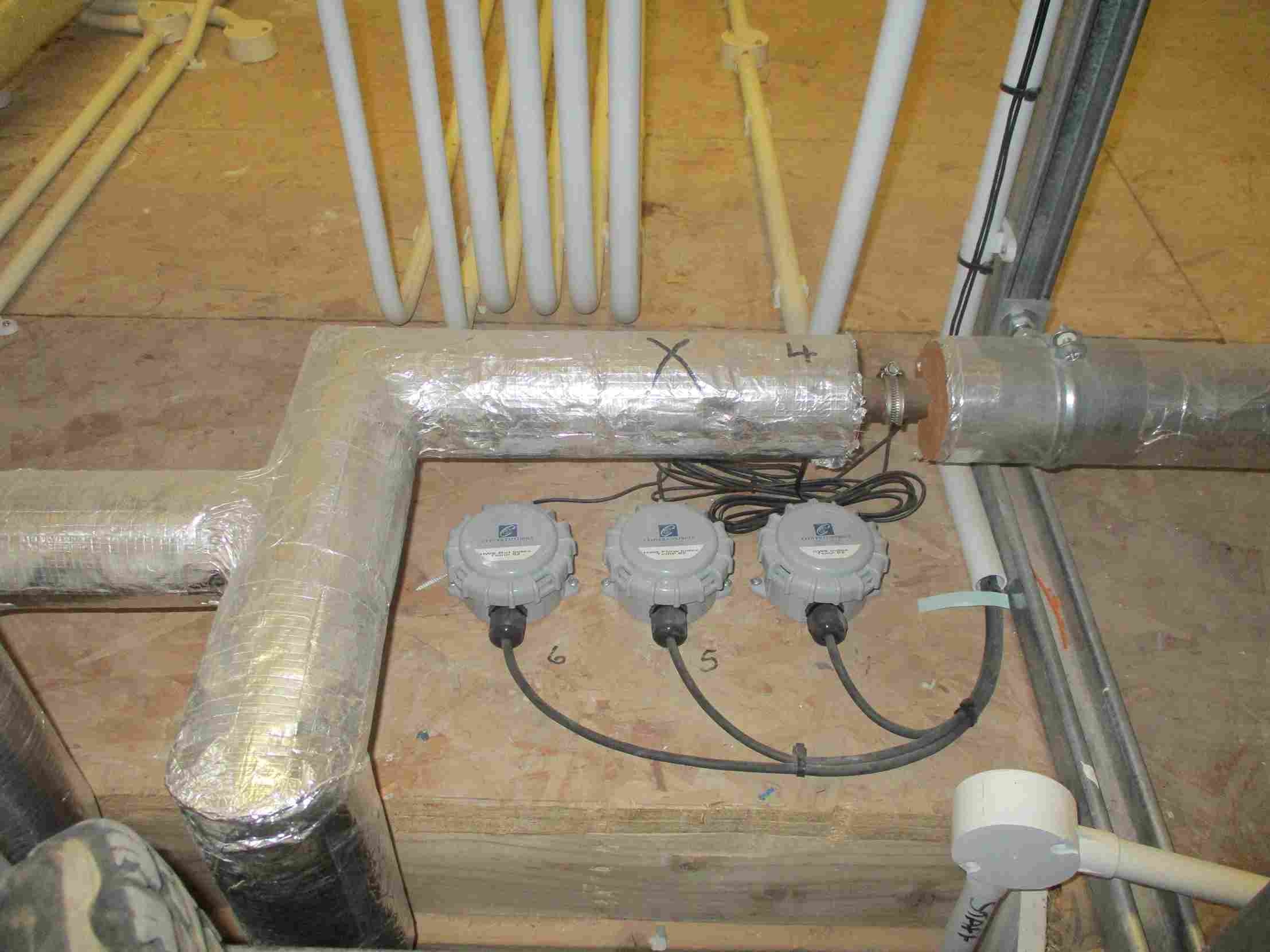 Remote Monitoring pipe work 