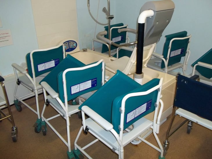 chairs bath smaller sized